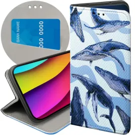etui-z-klapka-do-xiaomi-redmi-12-4g-12-5g-wzory-morze-fale-woda-aqua-case