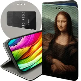 etui-do-xiaomi-redmi-12-4g-12-5g-wzory-leonardo-da-vinci-mona-lasiczka