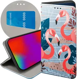 etui-z-klapka-do-xiaomi-redmi-12-4g-12-5g-wzory-flaming-flamingi-ptaki