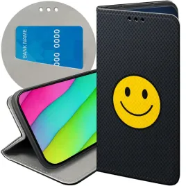 etui-z-klapka-do-samsung-galaxy-a05-wzory-usmiech-smile-emoji-futeral-case