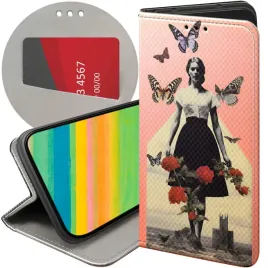 etui-z-klapka-do-xiaomi-redmi-12-4g-12-5g-wzory-collage-retro-vintage