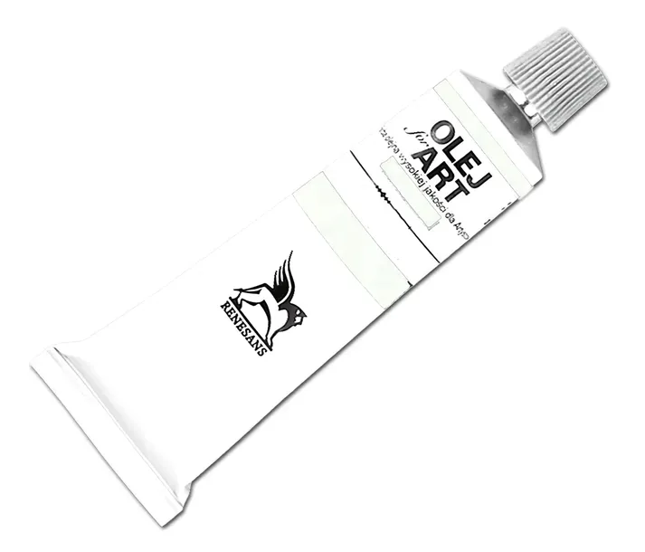 Farba olejna Renesans 60ml Olej For Art w tubce Superbiel tytanowa
