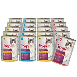 tropi-mokra-karma-dla-kota-mix-smakow-kawalki-w-sosie-40x415g