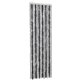 zaslona-przeciwko-owadom-szaro-czarna-56x200-cm-szenilowa