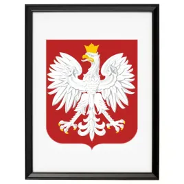 godlo-polski-w-ramie-czarnej-30x40-cm