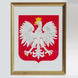 godlo-polski-w-ramie-zlotej-30x40-cm