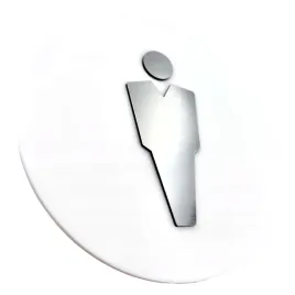 tabliczka-toaleta-meska-z-laminatem-bialy-srebrny