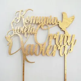 topper-ozdoba-na-tort-komunijny-zloty