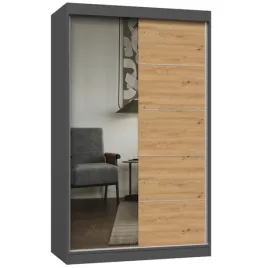 szafa-z-lustrem-120-cm-przesuwna-do-sypialni-przedpokoju-antracyt-artisan
