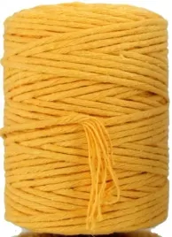 sznurek-do-makramy-bawelniany-skrecany-3mm-100m-zolty