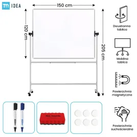 tablica-mobilna-dwustronna-suchoscieralna-magnetyczna-obrotowa-150x120-cm