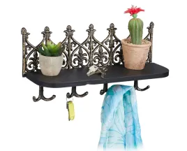 antyczna-tablica-na-klucze-z-polka