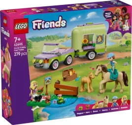 lego-friends-42695-przyczepa-z-koniem-i-zrebaczkiem