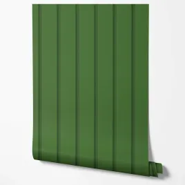 tapeta-na-sciane-panele-zielone-paski-lamele-deski-do-jadalni-biuro