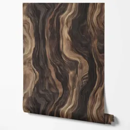 tapeta-na-sciane-drewno-tekstura-fale-brazowy-do-kuchni-jadalni-biura