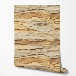 tapeta-na-sciane-kamien-efekt-3d-zolty-bezowy-pekniecia-do-kuchni-biura