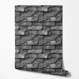 tapeta-na-sciane-kamien-efekt-3d-szary-pekniecia-do-sypialni-jadalni-kuchni