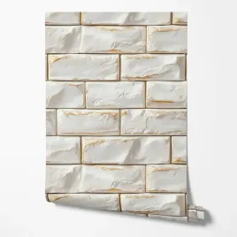 tapeta-na-sciane-imitacja-cegly-sciana-bialy-efekt-3d-do-kuchni-pokoju