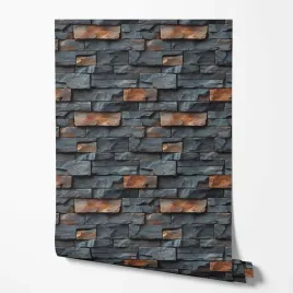 tapeta-na-sciane-kamien-efekt-3d-sciana-granatowy-do-sypialni-pokoju