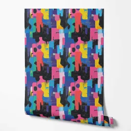 tapeta-na-sciane-geek-kolorowe-ludzie-sztuka-do-pokoju-nastolatka