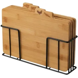 drewniane-deski-kuchenne-do-krojenia-zestaw-desek-4-szt-metalowy-stojak