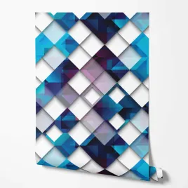 tapeta-na-sciane-geometria-kwadraty-lsniace-efekt-3d-do-sypialni-salonu