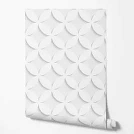 tapeta-na-sciane-efekt-3d-biale-platki-ecru-tlo-do-salonu-sypialni-biura