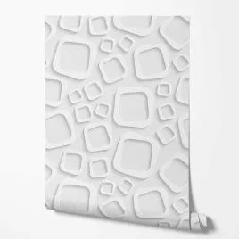 tapeta-na-sciane-efekt-3d-biale-kwadraty-ecru-tlo-do-sypialni-biura