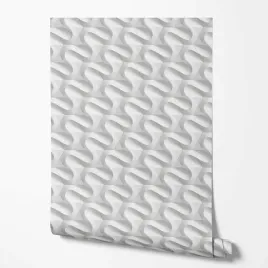 tapeta-na-sciane-efekt-3d-biale-szlaczki-wzor-ecru-tlo-do-salonu-biura