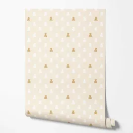 tapeta-na-sciane-dzieciece-biale-brazowe-misie-bezowe-tlo-do-pokoju-dziecka