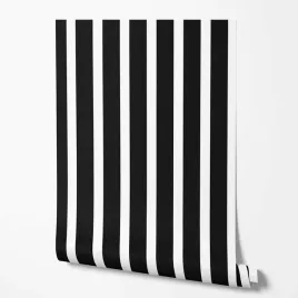tapeta-na-sciane-czarne-biale-paski-do-przedpokoju-biura-salonu