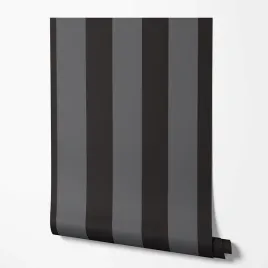 tapeta-na-sciane-szare-czarne-paski-do-pokoju-nastolatka-sypialni