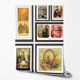 tapeta-na-sciane-kolaz-scienny-vintage-obrazy-do-salonu-przedpokoju