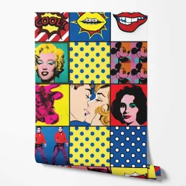 tapeta-na-sciane-kreskowkowe-kwadraty-mlodziezowe-do-salonu-jadalni