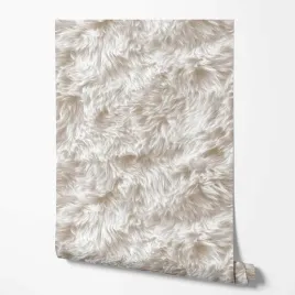 tapeta-na-sciane-imitacja-dywan-futro-bialy-do-sypialni-jadalni-kuchni