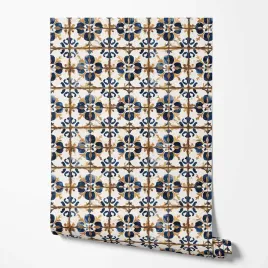 tapeta-na-sciane-imitacja-kafelki-ornamenty-wzory-zlote-linie-do-kuchni