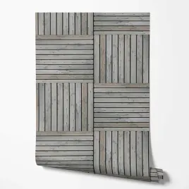 tapeta-na-sciane-dekoracja-deski-szare-drewno-wzor-do-kuchni-jadalni