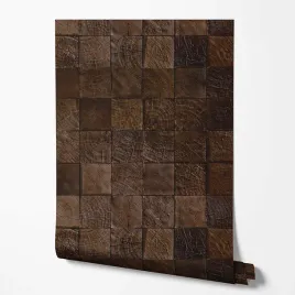 tapeta-na-sciane-dekoracja-drewno-kwadraty-do-pokoju-dziennego-biura