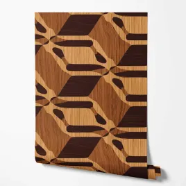 tapeta-na-sciane-dekoracja-drewniany-motyw-wzor-do-sypialni-jadalni