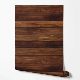 tapeta-na-sciane-ciemny-braz-drewno-panele-deski-do-sypialni-salonu-biura