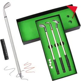 prezent-zestaw-3-dlugopisow-dla-golfisty-mini-golf-kije-golfa-pole-golfowe