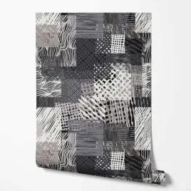 tapeta-na-sciane-tekstura-abstrakcja-kreski-patchwork-do-salonu-sypialni