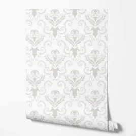 tapeta-na-sciane-klasyczne-bezowe-ornamenty-biale-tlo-do-sypialni-salonu