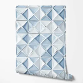 tapeta-na-sciane-imitacja-kafelki-geometria-ksztalty-trojkaty-do-biura