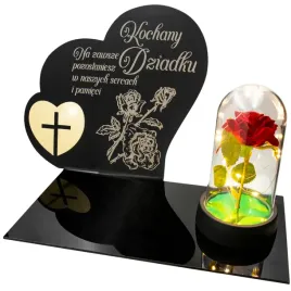 dekoracja-na-grob-grawerowany-znicz-podstawka-na-cmentarz-roza-dla-dziadka