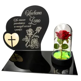 dekoracja-na-grob-grawerowany-znicz-podstawka-na-cmentarz-roza-dla-zony