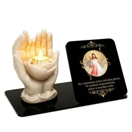znicz-led-statuetka-na-cmentarz-grob-wieczna-lampka-jezus-dlonie-grawer