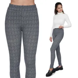legginsy-spodnie-damskie-w-krate-dopasowane-slim
