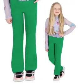 spodnie-dzwony-dziewczece-dresy-bawelniane-140