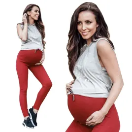 legginsy-ciazowe-dlugie-getry-z-panelem-czerwony-s